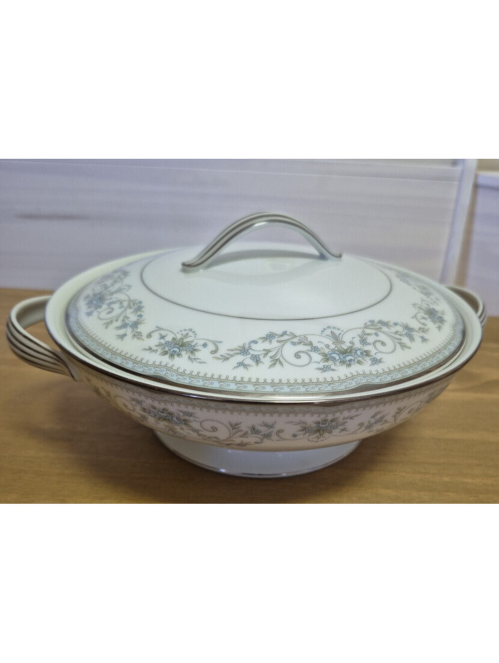 Vintage Noritake Fine China Colburn 1607 Vegetable Bowl With Lid - Made in Japan